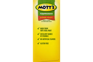 Mott's Applesauce Pouches Mango Peach - 4 CT