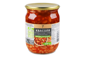 Конс Квасоля 7 540 г в т/с пікантна /СКО