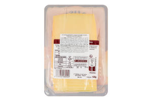 Сир 45% напівтвердий скибками Chaussee aux Moines лоток 150г