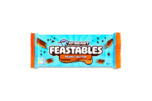 Шоколад молочний з арахісовою пастою Feastables Mr Beast м/у 60г