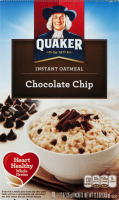 Quaker Instant Oatmeal Chocolate Chip - 10 CT