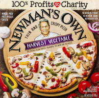 Newman's Own Thin And Crispy Pizza Harvest Vegetable