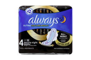 Прокладки гігієнічні ароматизовані Безпечна ніч Ultra Always 6шт