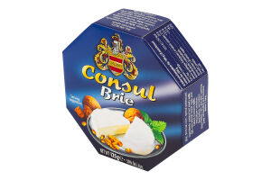 Сир 50% Брі Consul к/у 0.125кг