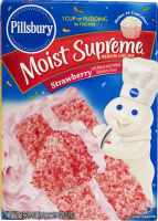 Pillsbury Moist Supreme Strawberry Premium Cake Mix