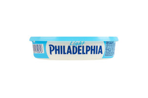 Сыр 37.5% мягкий пастеризованный Легкий Philadelphia п/у 0.2кг