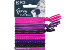 Goody Ouchless Ribbon Elastics - 10 CT
