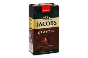 Кофе натуральный жареный молотый Kraftig Jacobs м/у 250г