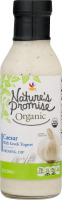 Nature's Promise Organic Dressing and Dip Caesar with Greek Yogurt