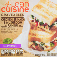 Lean Cuisine Craveables Chicken, Spinach & Mushroom Panini
