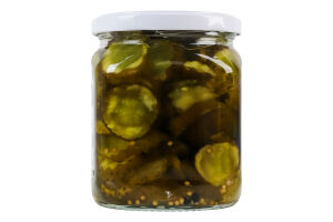 Салат з огірків пастеризований Ніжин с/б 480г