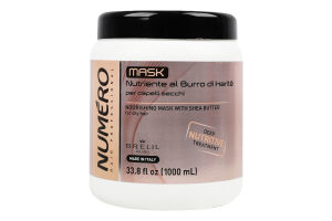 Маска для волосся з маслом каріте та авокадо Numero Brelil 1000мл