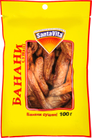 Бананы сушеные Santa Vita м/у 100г