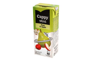 Нектар пастеризований Груша-яблуко Mini Cappy т/п 200мл