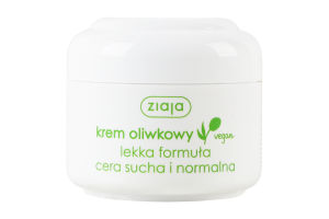 Крем для лица восстанавливающий легкая формула С оливкой и маслом ши Ziaja 50мл