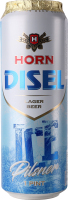 Пиво 0.568л 4.7% светлое фильтрованное пастеризованное Ice Pilsner Horn Disel ж/б