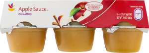 Ahold Apple Sauce Cinnamon - 6 CT