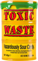 Конфеты ассорти Желтая бочка Toxic Waste п/б 42г