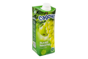 Нектар осветленный пастеризованный Яблоко-виноград Садочок т/п 500мл