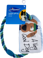 Companion Dog Toy Holiday Gift Tag