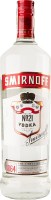 Горілка 1л 40% Red Smirnoff пл