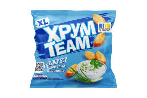 Сухарики Сметана и зелень Багет ХрумTeam м/у 90г