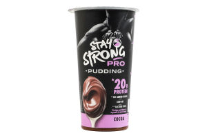 Пудинг 1.1% молочный с какао Pro Stay Strong ст 200г