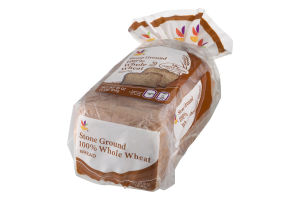 Ahold Stone Ground 100% Whole Wheat Bread