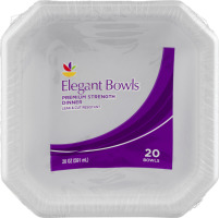Ahold Elegant Bowls - 20 CT