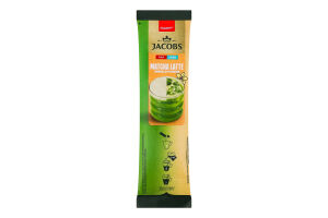 Напиток растворимый ароматизированный из матча со вкусом ванили Матча-латте Jacobs м/у 18.2г