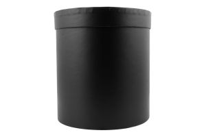 Коробка подарункова чорна кругла 17*19см НК-86 Екстрафікс