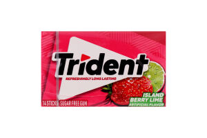 Гумка жувальна Trident полуниця-лайм