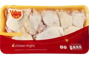 Ahold Chicken Thighs All Natural Value Pack