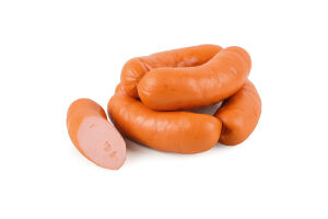 Сардельки вареные из мяса птицы С сыром М'ясний хутір 1с кг