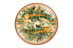 Тарілочка Рибки Косівська Майстерня кераміки Горно 1шт