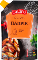 Соус майонезный 30% с перцем розе Паприк Щедро д/п 200г