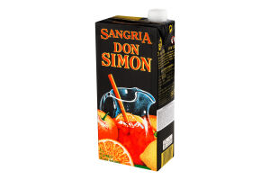 Вино 1л 7% красное сладкое ароматизированное Sangria Don Simon т/п