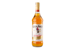 Напій алкогольний 0.7л 35% на основі карибського рому Spiced Gold Original Captain Morgan пл