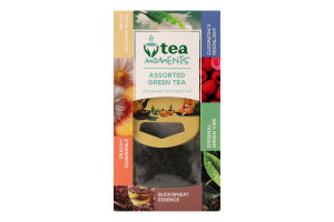 Ассорти чая зеленого Tea Moments к/у 15шт