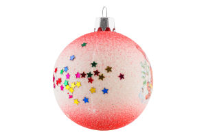 Украшение елочное 60мм №2555 Символ ассорти Шар Оском Плюс 1шт