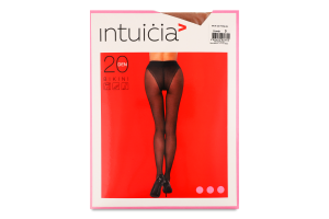 Колготи жіночі Bikini Premium тілесні 20ден р.3 Intuicia
