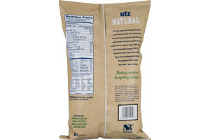 Utz Natural Gourmet Potato Chips Gluten Free Lightly Salted Kettle Cooked