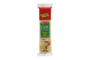 Keebler Club & Cheddar Sandwich Crackers