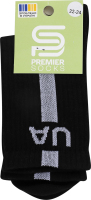 Шкарпетки підл Premier socks Економ UA чорн р22-24