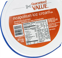 Guaranteed Value Ice Cream Neapolitan