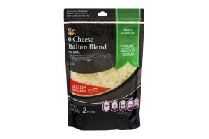 Ahold 6 Cheese Italian Blend Finely Shredded