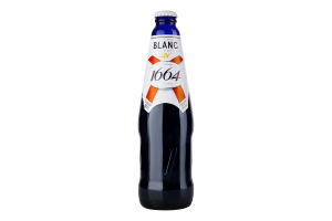 Пиво специальное 460мл 4.8% светлое пшеничное пастеризованное Blanc Kronenbourg 1664 бут