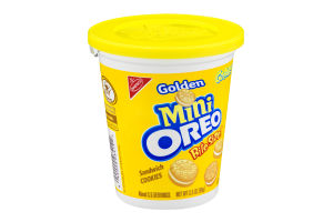 Nabisco Golden Mini Oreo Bite Size Sandwich Cookies