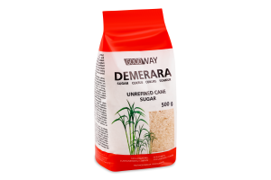 Сахар тростниковый нерафинированный Demerara Goodway м/у 500г