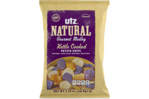 Utz Natural Gourmet Medley Kettle Cooked Potato Chips